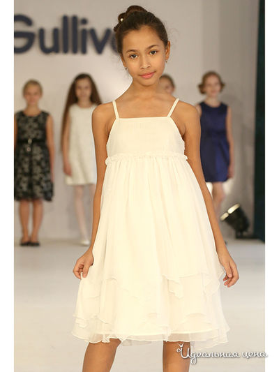 Платье Gulliver, цвет белый