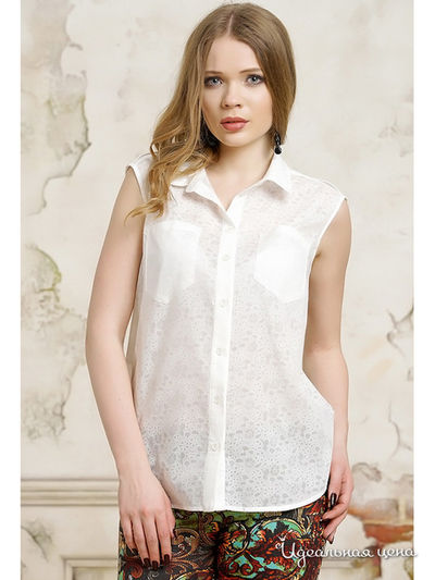Блуза Amarti, цвет молочный