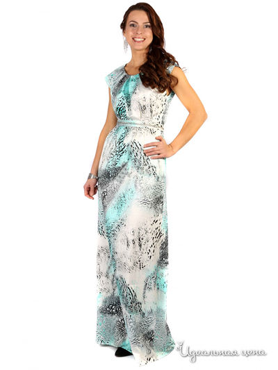 Платье Fleuretta, цвет бирюзовый