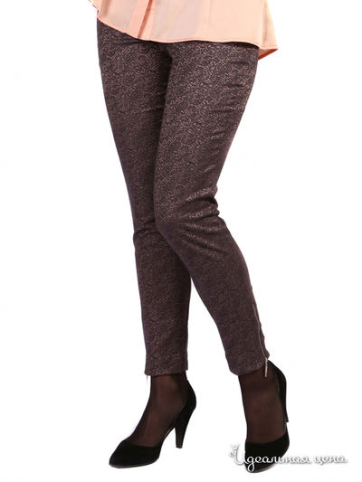 Брюки Fleuretta, цвет коричневый