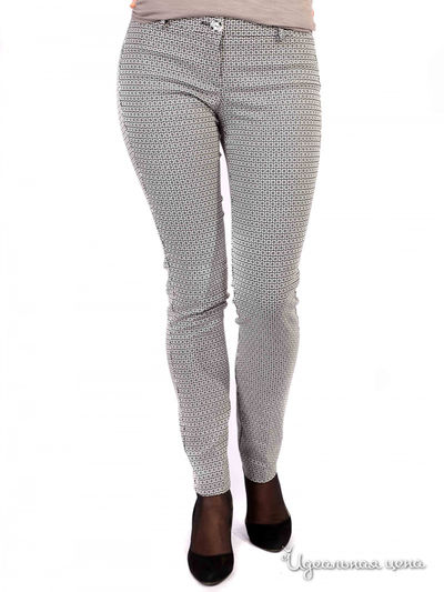 Брюки Fleuretta, цвет черный, белый