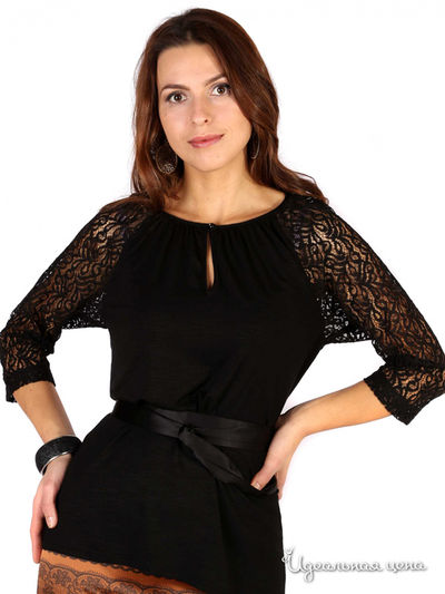 Блуза Fleuretta, цвет черный