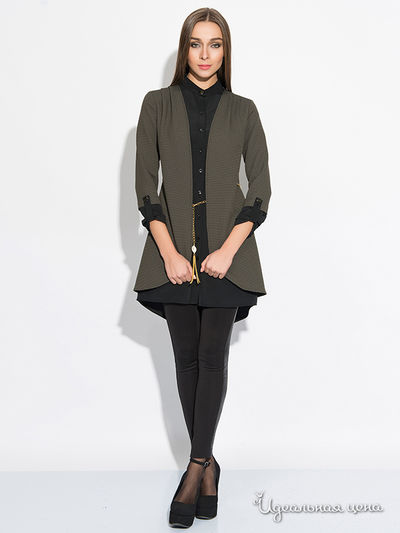 Туника Ironi, цвет хаки, черный