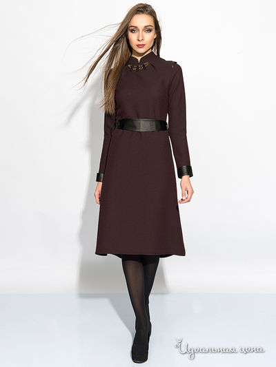 Платье Ironi, цвет вишневый