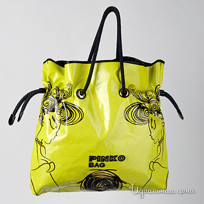 Сумка Pinko, цвет цвет салатовый