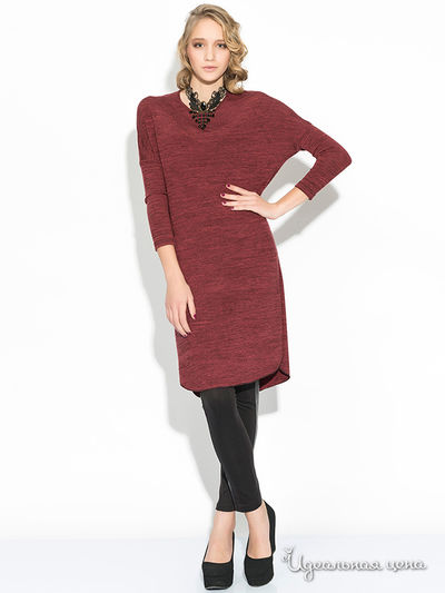 Платье Ironi, цвет бордовый