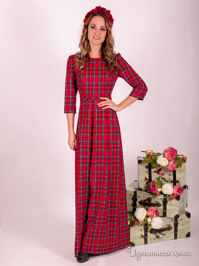 Платье Zean, цвет красный