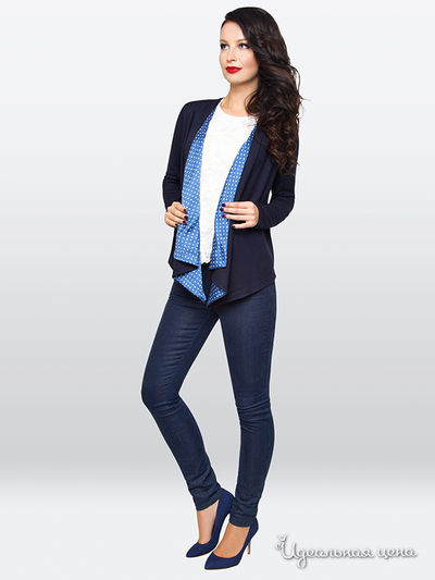 Кардиган E. Levy, цвет синий