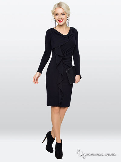 Платье E. Levy, цвет темно-синий