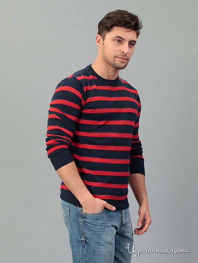 Джемпер Tom Tailor, цвет красный, синий