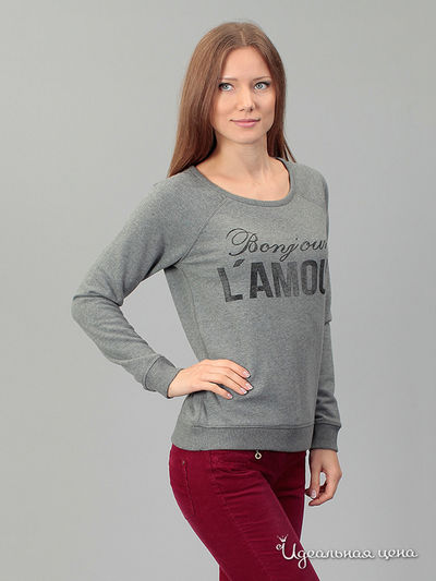 Джемпер Tom Tailor, цвет серый