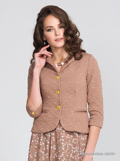 Жакет Viaggio Donna, цвет светло-коричневый