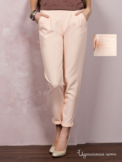 Брюки Viaggio Donna, цвет бежевый