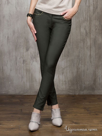 Брюки Viaggio Donna, цвет хаки