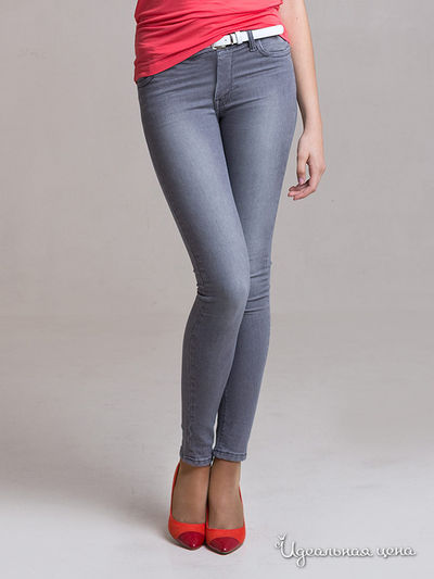 Джинсы Viaggio Donna, цвет серый