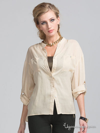 Блуза Viaggio Donna, цвет бежевый