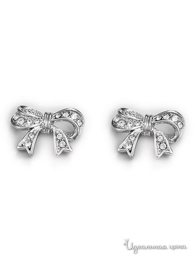 Серьги Ice & High, цвет серебряный