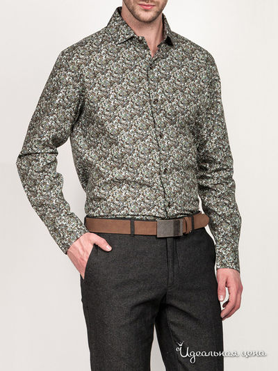 Рубашка Conver, цвет серый, зеленый