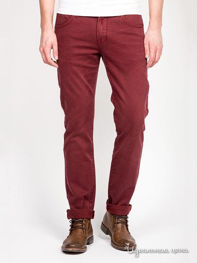 Джинсы Conver, цвет бордовый