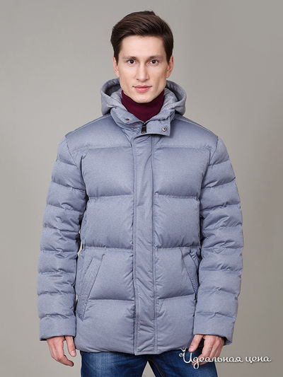 Пуховик Tom Farr, цвет светло-серый