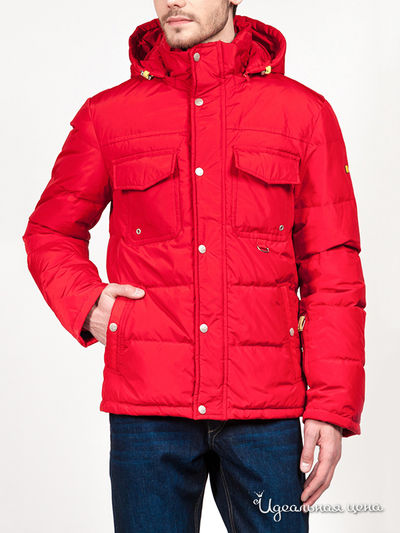 Пуховик Tom Farr, цвет тесно-красный