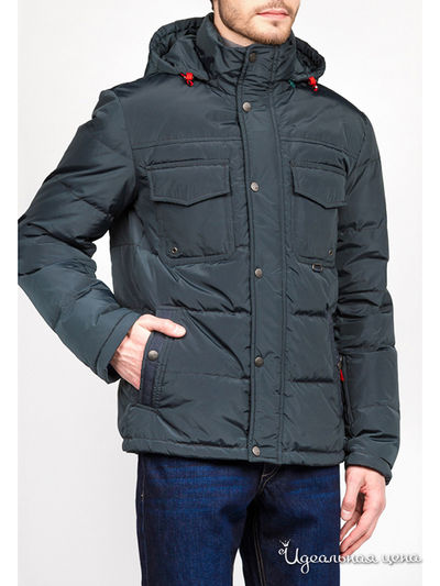 Пуховик Tom Farr, цвет темно-серый