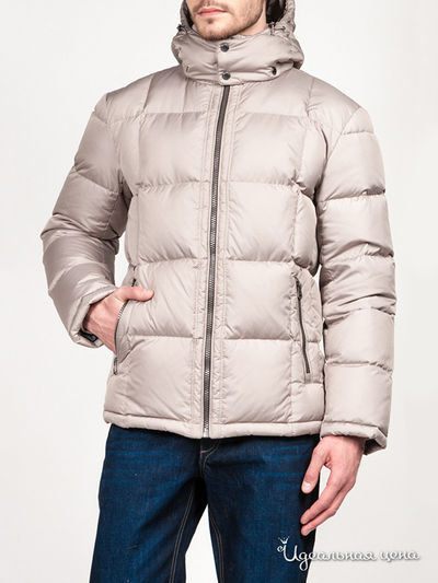 Пуховик Tom Farr, цвет бежевый