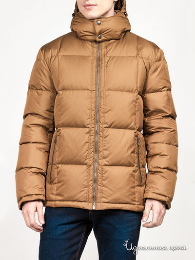 Пуховик Tom Farr, цвет светло-коричневый