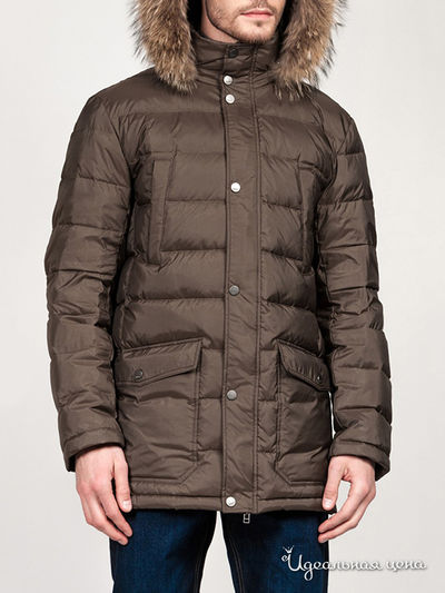 Пуховик Tom Farr, цвет коричневый