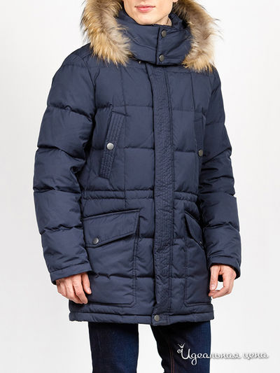 Пуховик Tom Farr, цвет темно-синий