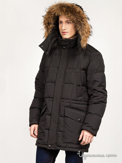 Пуховик Tom Farr, цвет черный