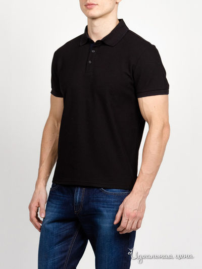 Поло Tom Farr, цвет черный