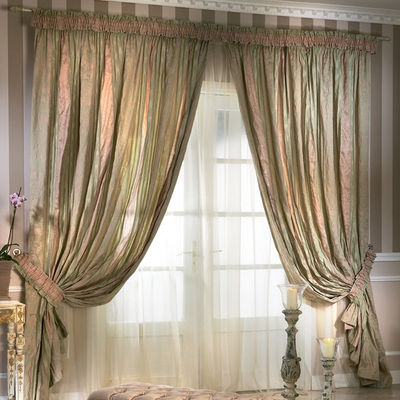 Шторы Togas, цвет цвет розово-зеленый