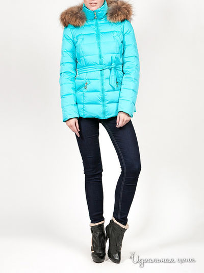 Пуховик Tom Farr, цвет голубой