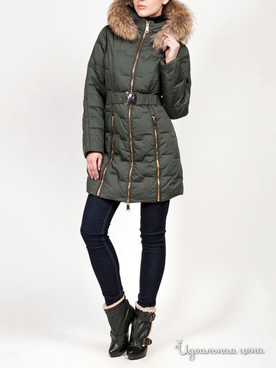 Пуховик Tom Farr, цвет темно-серый