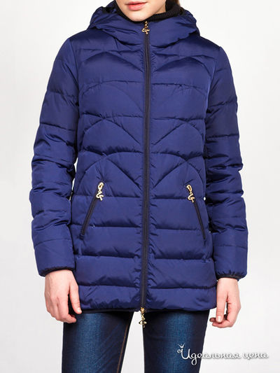 Пуховик Tom Farr, цвет темно-синий