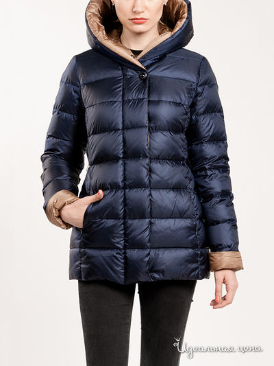 Пуховик Tom Farr, цвет темно-синий