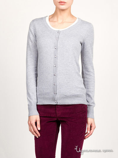 Кардиган Tom Farr, цвет светло-серый