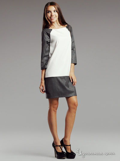 Платье Xarizmas, цвет белый, серый