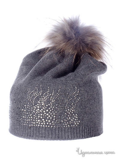 Шапка Moltini, цвет серый