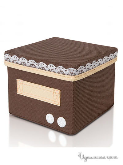 Коробка для хранения Trendyco, цвет коричневый