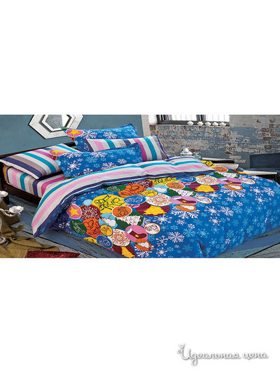 Комплект постельного белья 1,5-спальный Танаис, цвет мультиколор