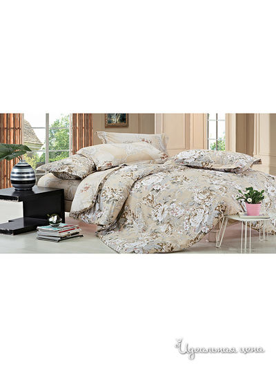 Комплект постельного белья 1,5-спальный Танаис, цвет бежевый