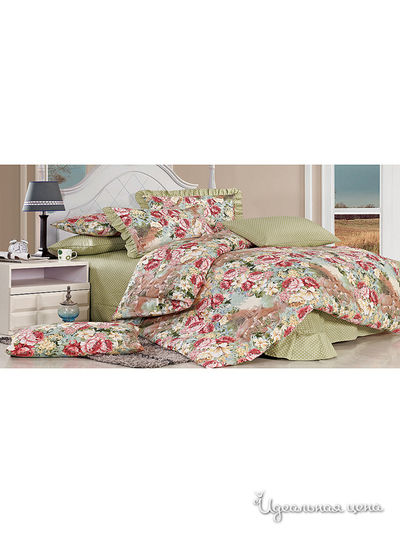 Комплект постельного белья евро, 70*70 см Танаис, цвет мультиколор
