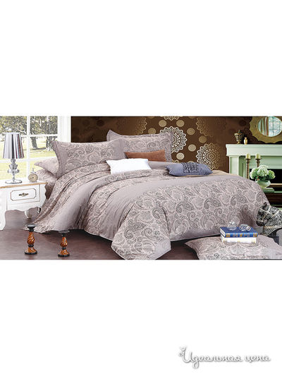 Комплект постельного белья 1,5-спальный Танаис, цвет серый