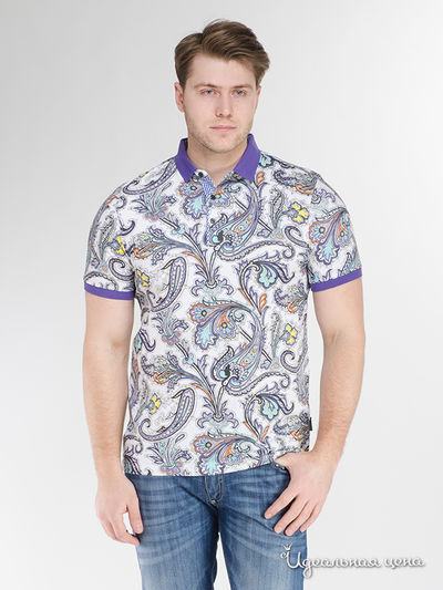 Поло Etro, цвет мультиколор