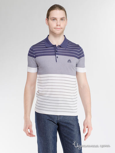 Поло Canali, цвет темно-серый