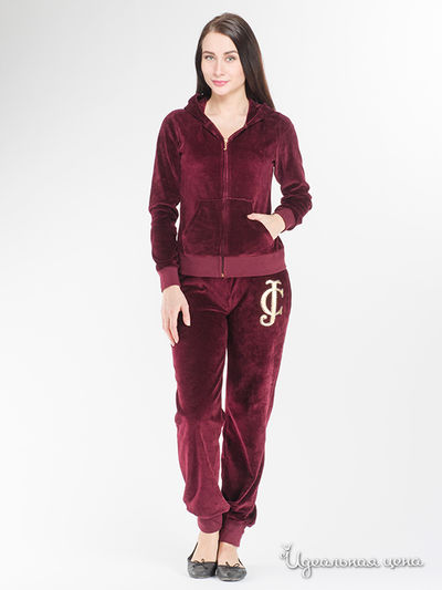 Спортивный костюм Juicy Couture, цвет бордовый