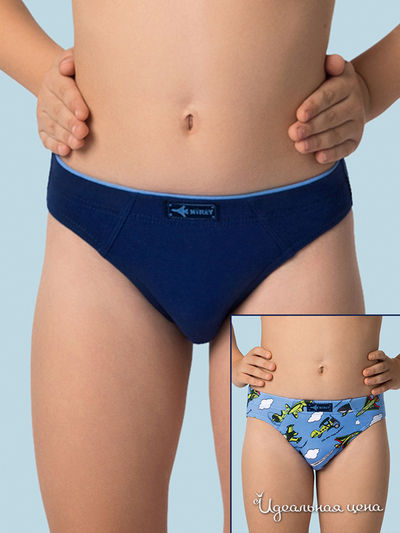 Трусы, 2 шт Nirey, цвет синий, голубой