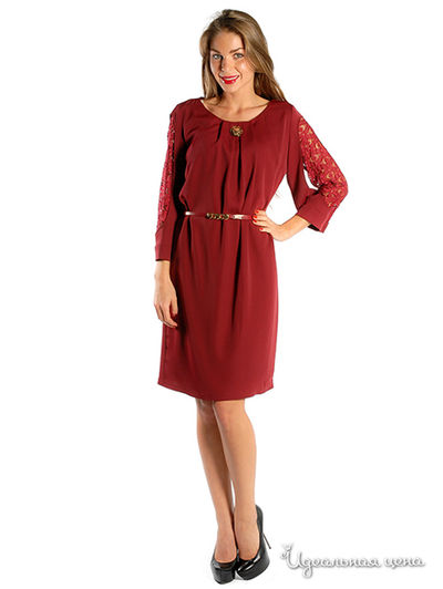 Платье Miarte, цвет бордовый